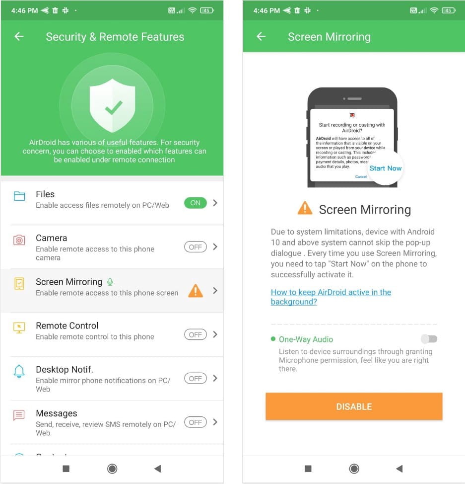 صورة لـ كيفية عكس شاشة Android على كمبيوتر بنظام Windows أو جهاز Mac بدون صلاحيات الروت | 1kLDycJ574T-ijddMKa5sfg-DzTechs