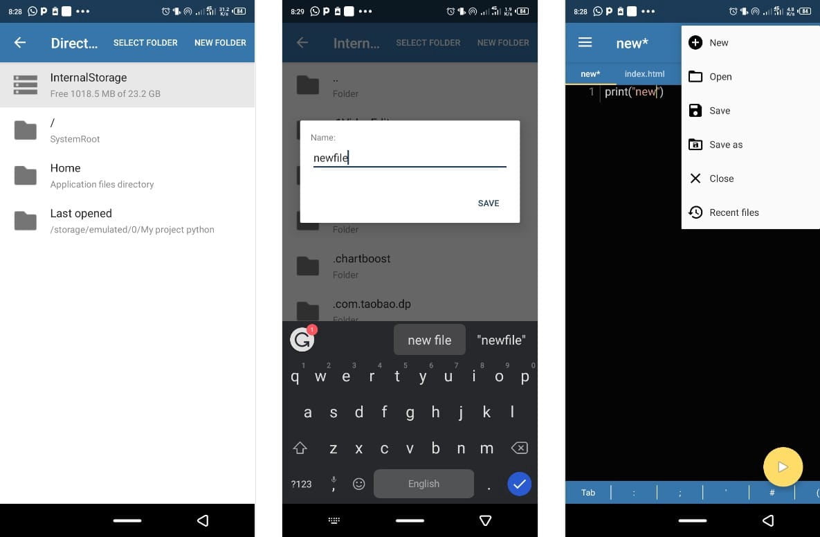 صورة لـ كيفية تثبيت Python وترميزها على Android باستخدام Pydroid 3 | 1mCFrK8bgCOAD-YFiG_NHnw-DzTechs