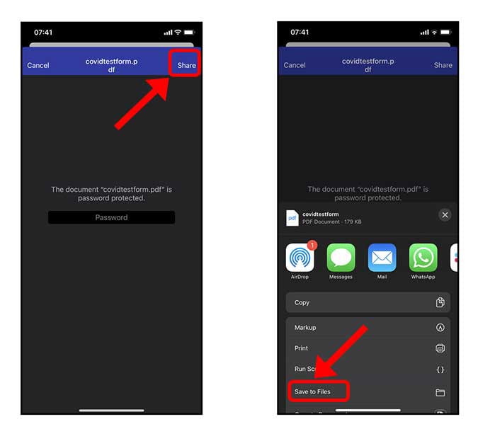 صورة لـ كيفية حماية ملفات PDF بكلمة مرور على iPhone | 1mVM-YCU6BupljG5UkSsSFw-DzTechs