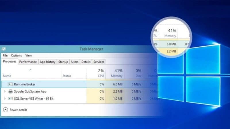 صورة لـ ما هي عملية Runtime Broker في Windows 10 (وهل هي آمنة) | 1siJKK45M8eZWxFnlTouPfw-DzTechs