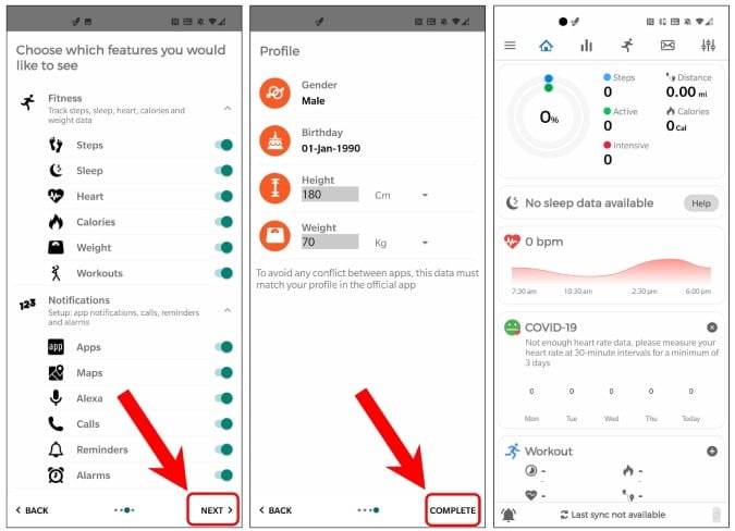 صورة لـ كيفية استخدام سوار Mi Band 5 بدون تطبيق Mi Fit | 1xQUARFLONbLWpSd_AaLLqw-DzTechs
