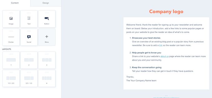صورة لـ أفضل خدمات التسويق عبر البريد الإلكتروني المجانية | Hubspot-DzTechs