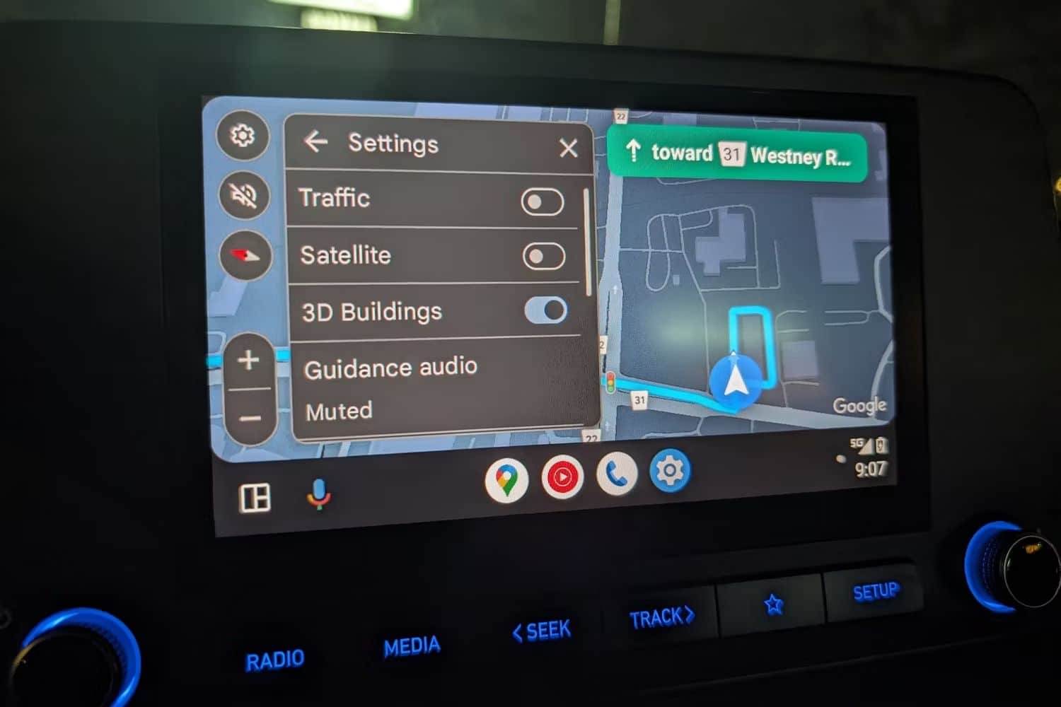 صورة لـ دليل شامل لاستخدام Android Auto بكل سهولة | android-auto-map-settings