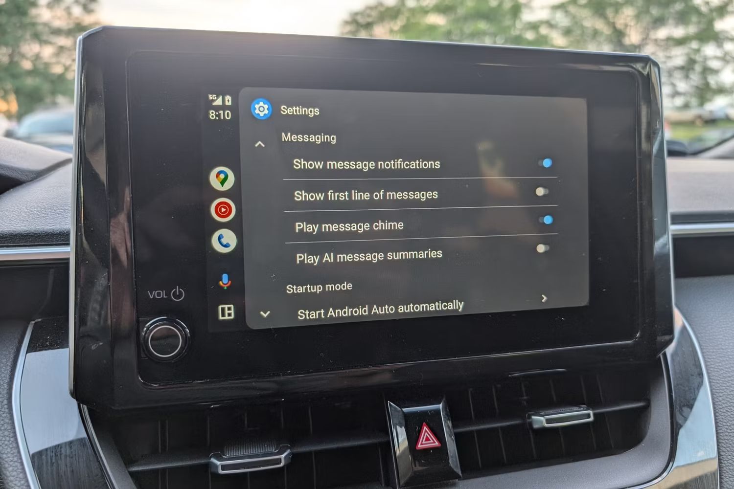 صورة لـ دليل شامل لاستخدام Android Auto بكل سهولة | android-auto-message-settings