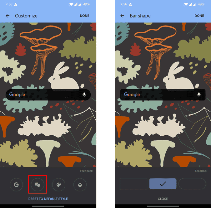 صورة لـ كيفية تخصيص أداة بحث Google على Android | radius_of_Google_widget-mjnxXhgs-DzTechs