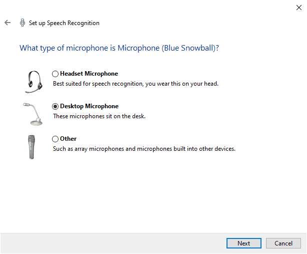 صورة لـ كيفية اختبار الميكروفون الخاص بك في Windows 10 | windows-10-speech-recognition-setup-DzTechs