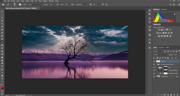 صورة لـ كيفية استبدال مظهر السماء في أي صورة باستخدام Photoshop | 19FeHXvL1397lxdORl0nQaw-DzTechs