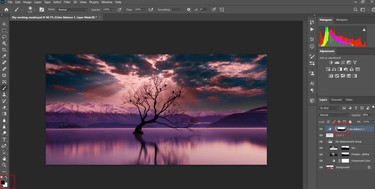 صورة لـ كيفية استبدال مظهر السماء في أي صورة باستخدام Photoshop | 1FDZDfJMaEJqUacjUf-_H_Q-DzTechs