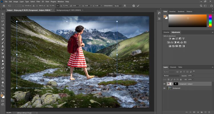 صورة لـ كيفية إضافة شخص إلى الصور باستخدام Photoshop | 1GvLYKajOiuP7a3y1uRek7g-DzTechs