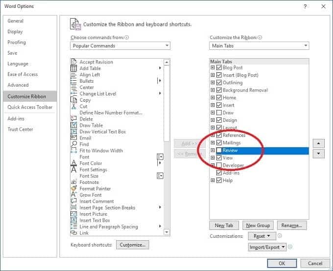 صورة لـ كيفية تخصيص الشريط في Microsoft Office | 1OvNbmUy6so6AGmP-9NI8Gw-DzTechs