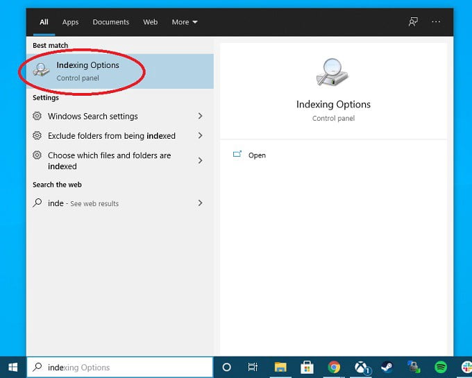 صورة لـ ما هي فهرسة البحث في Windows 10 | 1VZvFsxXcI_sb6kcLKgm05w-DzTechs