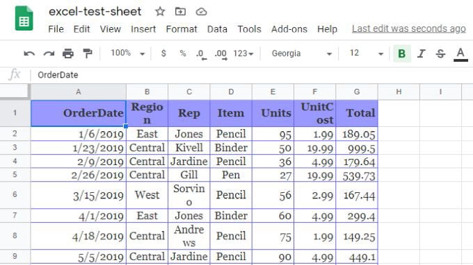 صورة لـ أفضل الطرق لتحويل ملف Excel إلى جداول بيانات Google | 1VtuqVwUMD6y1TDmVLSzs0A-DzTechs