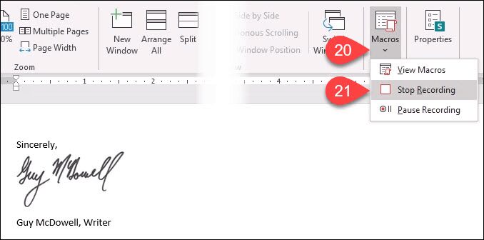 صورة لـ كيفية إنشاء وتشغيل وحدات الماكرو في Microsoft Word | 1X3KQ8TGGv9HIXOwCcsRqow-DzTechs