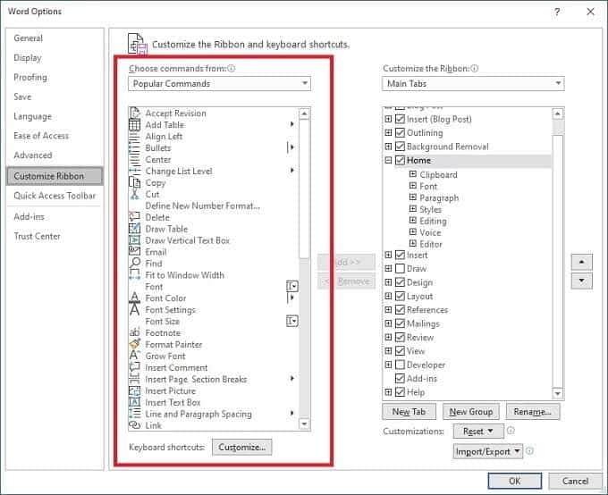 صورة لـ كيفية تخصيص الشريط في Microsoft Office | 1jMxg2oTTSQyYIgh931YHWw-DzTechs