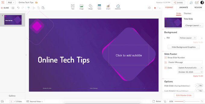 صورة لـ أفضل بدائل PowerPoint التي يُمكنك استخدامها عبر الإنترنت | 1kmU5kiCWaw0pr36IwUzsPQ-DzTechs