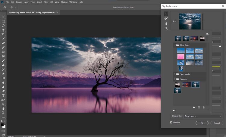 صورة لـ كيفية استبدال مظهر السماء في أي صورة باستخدام Photoshop | 1l0wD7FOK8iI9IMKl9UMlUw-DzTechs