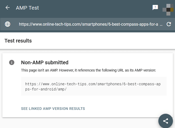 صورة لـ ما هي صفحات AMP لـ WordPress وكيفية استخدامها | 1me-aBplCYdIJkYAXBOi65w-DzTechs
