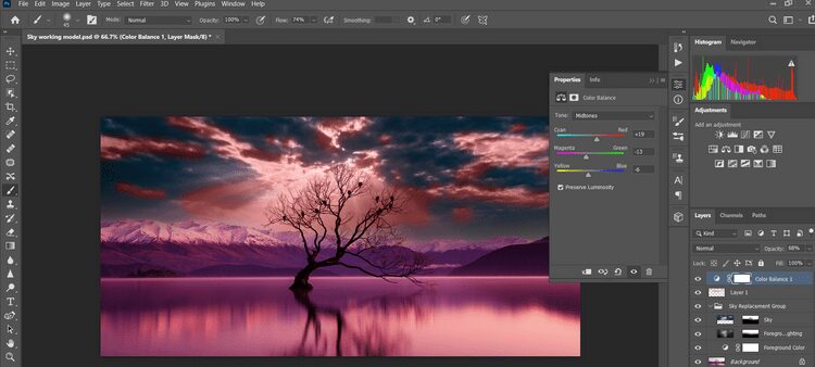 صورة لـ كيفية استبدال مظهر السماء في أي صورة باستخدام Photoshop | 1nrv6gzq5vuzMF-daPXGUoA-DzTechs