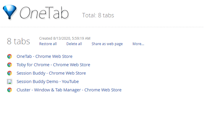 صورة لـ أفضل إضافات Google Chrome لإدارة علامات التبويب | 1yfLfZtyR_bK5RxdYuTOLMg-DzTechs
