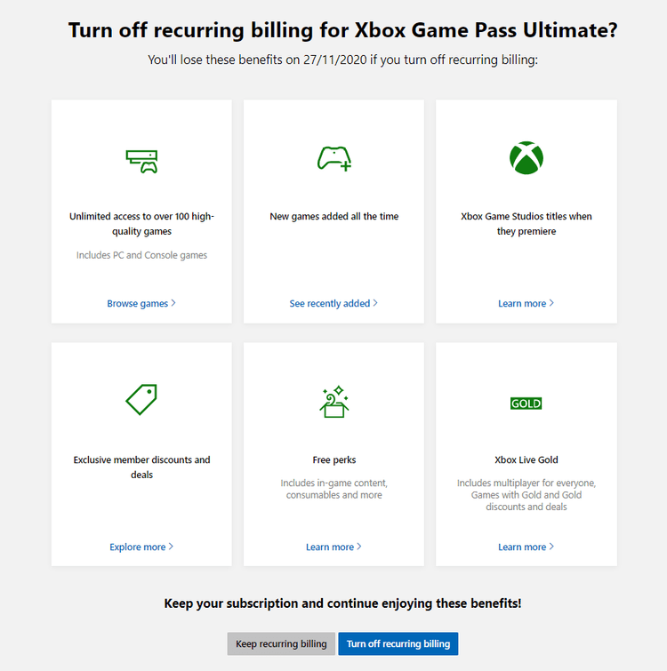 صورة لـ كيفية إلغاء اشتراك Xbox Game Pass الخاص بك | 1-M1_fU0HcLviV52wfpP5TA-DzTechs