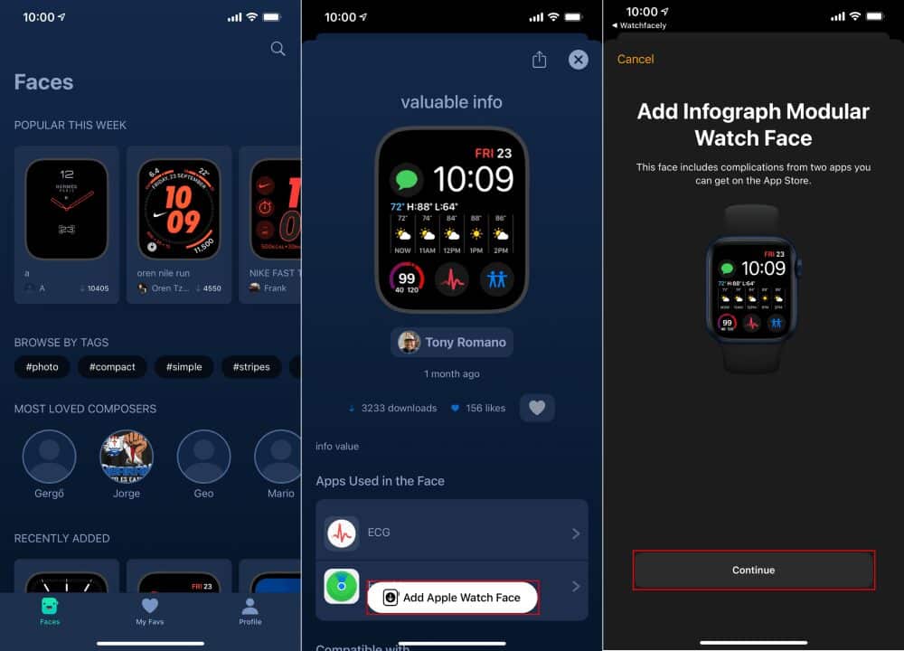 صورة لـ كيفية البحث عن واجهات Apple Watch الجديدة ومشاركتها وتنزيلها | 17j7rGBb18q5xZauKBrcI9w-DzTechs
