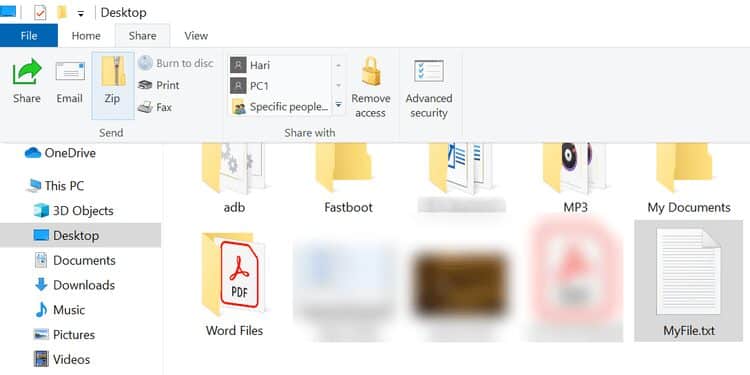 صورة لـ أفضل الطرق السهلة لإنشاء ملف مضغوط على Windows 10/11 | 1O3uQLRvBYRLeHEguoGiSSw-DzTechs