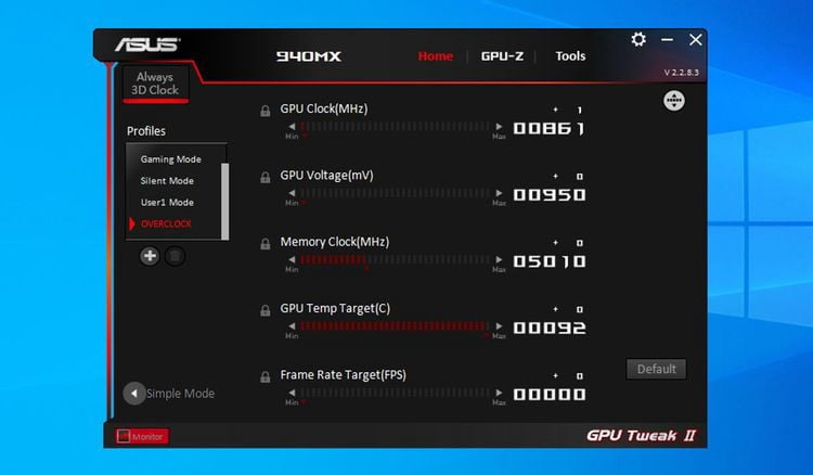صورة لـ كيفية كسر سرعة وحدة معالجة الرسومات في Windows 10 باستخدام ASUS GPU Tweak II | 1T64_52kAQQrnwB4hRwiClQ-DzTechs