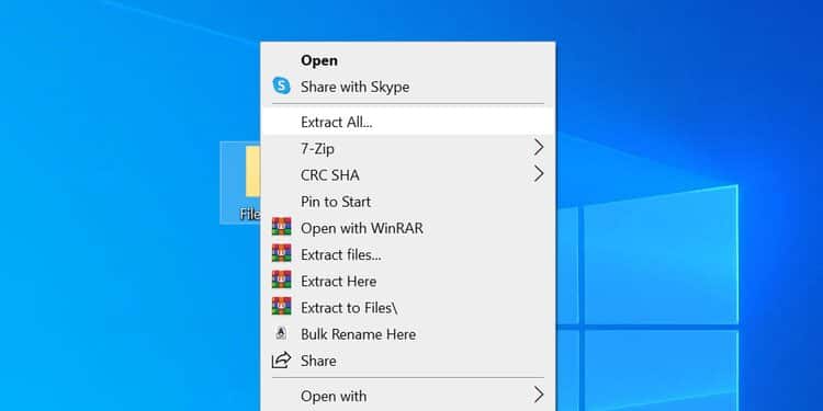 صورة لـ أفضل الطرق السهلة لإنشاء ملف مضغوط على Windows 10/11 | 1XjyoeFf9N08ZSFivEPt1SA-DzTechs