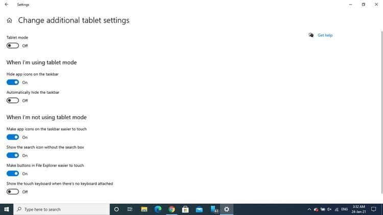 صورة لـ كيفية إيقاف تشغيل الوضع اللوحي في Windows 10 | 1aDrPANYRvkL9OLS1Ha0o9w-DzTechs