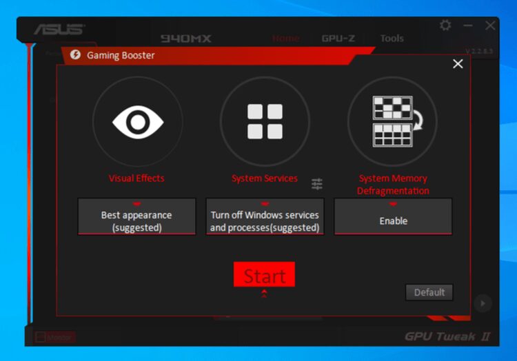 صورة لـ كيفية كسر سرعة وحدة معالجة الرسومات في Windows 10 باستخدام ASUS GPU Tweak II | 1x6K7Nok1m9Un6-UoSdGpcQ-DzTechs