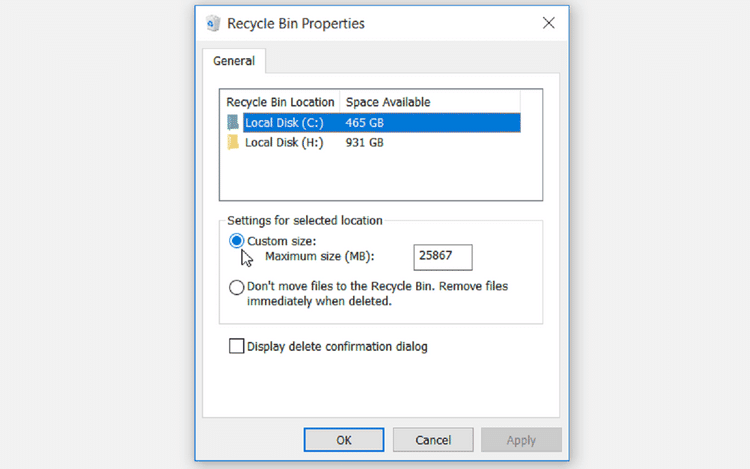 صورة لـ أفضل طرق إصلاح سلة المحذوفات في Windows عندما لا تظهر الملفات المحذوفة | 1NGjfPkjsNYUaJ0HHEDDm7g-DzTechs