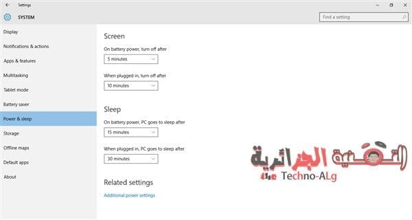صورة لـ اعدادات البطارية والطاقة علي Windows 10 للوصول بالبطارية للعمل لفترات اطول وبشكل اكثر فاعلية | 22222222222B25286002Bx2B3202529-DzTechs