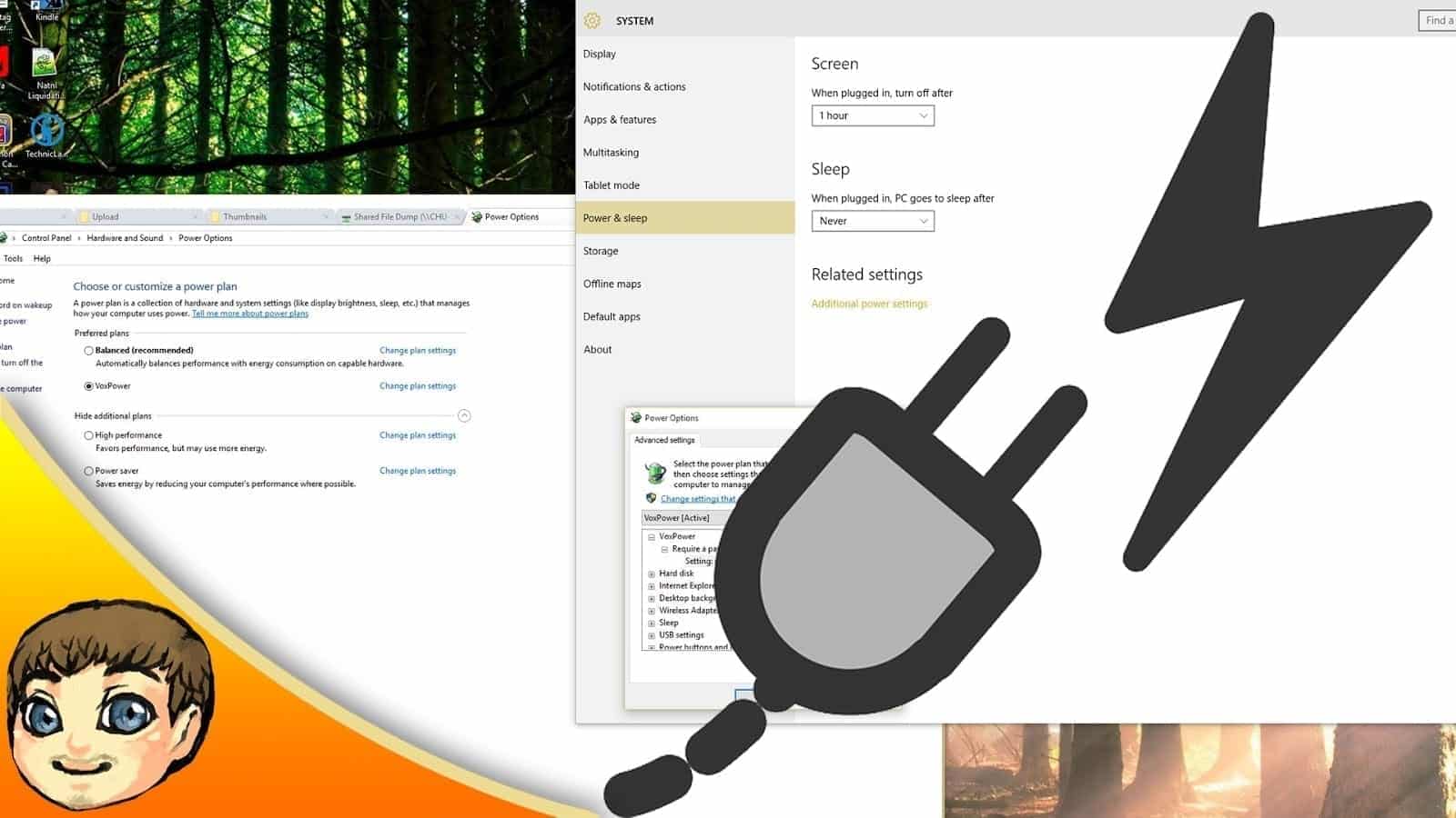 صورة لـ كيفية التحكم في إضاءة و قفل الشاشة في Windows 10 للحفاظ على الطاقة | 4_maxresdefault2B252812529-DzTechs