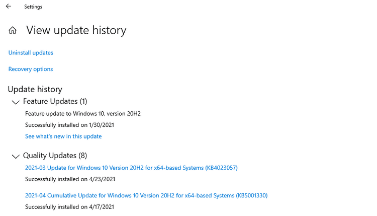 صورة لـ أفضل الطرق لإلغاء تثبيت تحديثات Windows 10 يدويًا | 1dbK1KxeKCP5xn9XerRYnYA-DzTechs