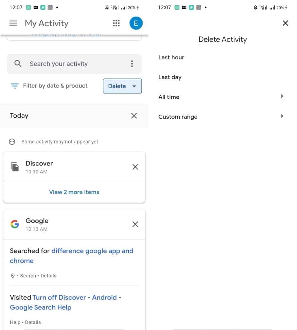 صورة لـ كيفية إدارة نشاطك والتحكم في المقالات المقترَحة في Chrome | 1wJgGfX258xImAbCAjajfDQ-DzTechs