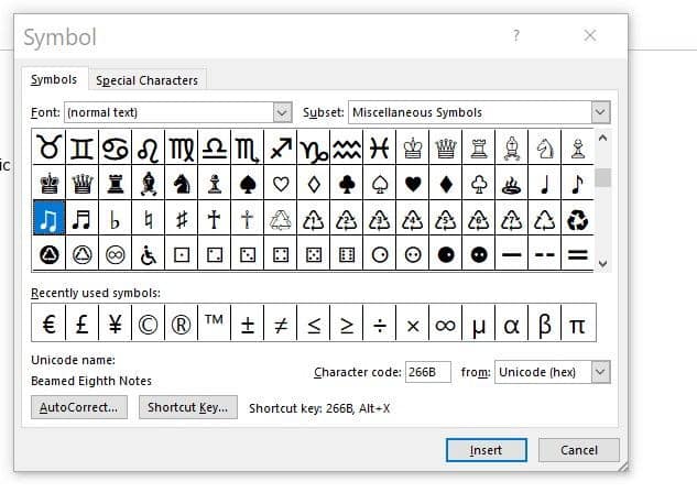 صورة لـ كيفية إدراج الرموز الموسيقية في Microsoft Word و Excel | 1-tfUBGWbD7l5cDhAnCJSUw-DzTechs