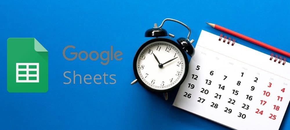 صورة لـ كيفية إضافة الوقت الحالي إلى جداول بيانات Google | 1e250fkodSjW5Jp7kzOUXOQ-DzTechs