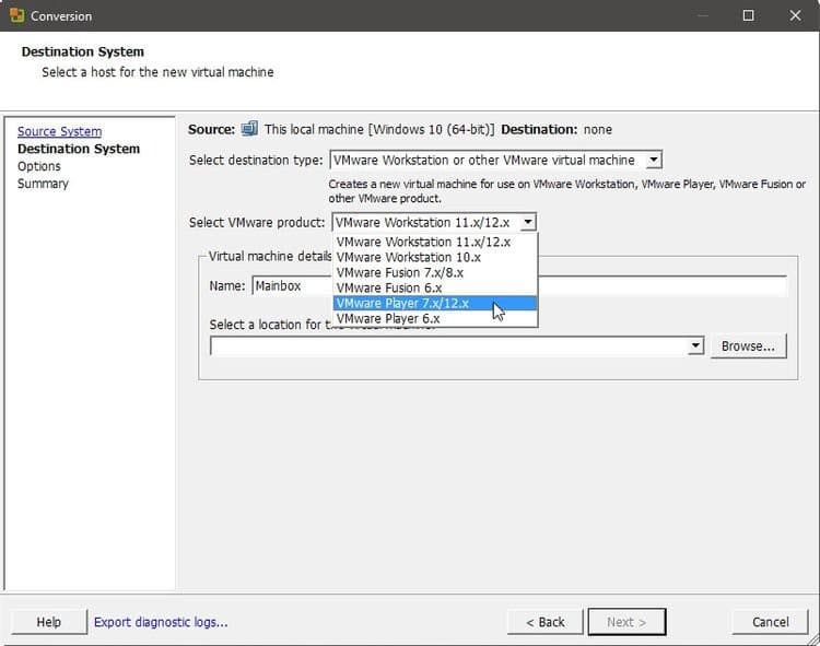 صورة لـ استنساخ Windows إلى جهاز افتراضي باستخدام vCenter Converter Standalone من VMware | 1i_sfyvb68-3Sm7N0J7JnWA-DzTechs