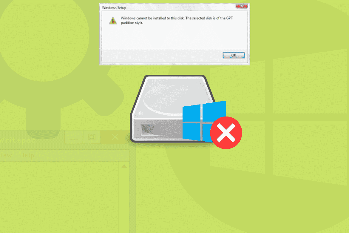 صورة لـ كيفية إصلاح خطأ “لا يمكن تثبيت Windows على هذا القرص” | 1kxm1rYn8CFFR974Ihv9qpw-DzTechs