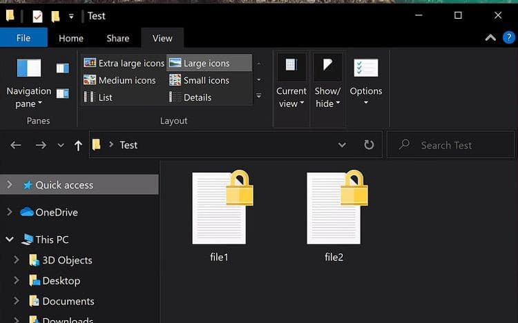 صورة لـ كيفية استخدام موجه أوامر Windows لتشفير الملفات | 1xtqLuaELyMNWFdZa8WXMcg-DzTechs