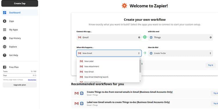 صورة لـ أفضل التطبيقات التي تتكامل مع Zapier وتعمل على أتمتة إدارة المهام | 10lDNhaQjhd1Si1JSYFzD9Q-DzTechs