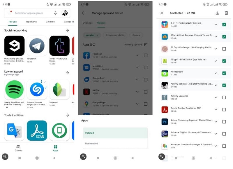 صورة لـ كيفية حذف سجل تنزيل أي تطبيق من متجر Google Play | 18E67wqLnPXMEGX9lo3g1wA-DzTechs