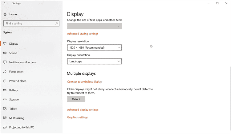 صورة لـ Windows 10 لا يكتشف شاشتك الثانية؟ إليك كيفية إصلاحه | 18J2oNIr5Ws6G_TlI29QzWg-DzTechs