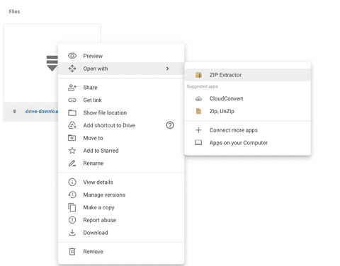 صورة لـ كيفية استخراج محتويات أي ملف مضغوط في Google Drive دون تنزيله أولاً | 1Pn1Fd4CSrKHFhfeC83IcTg-DzTechs