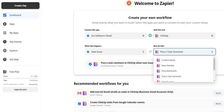 صورة لـ أفضل التطبيقات التي تتكامل مع Zapier وتعمل على أتمتة إدارة المهام | 1zVhJIspesySria9MVr3-mw-DzTechs