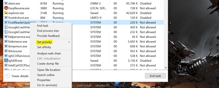 صورة لـ كيفية تخصيص نوى وحدة المعالجة المركزية يدويًا لتطبيق ما على Windows 10 | 13qOP0yZA8a7YRl3ynDOv_A-DzTechs