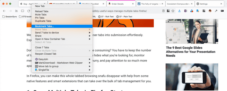 صورة لـ أفضل الطرق المفيدة لإدارة علامات التبويب المُتعددة في Firefox | 1aZs64r8Xdbun0qnmFKY2_w-DzTechs