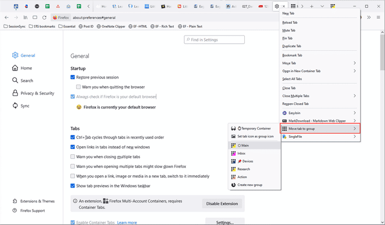 صورة لـ أفضل الطرق المفيدة لإدارة علامات التبويب المُتعددة في Firefox | 1bTAcNhKDuY-1eaVUjqgcAw-DzTechs