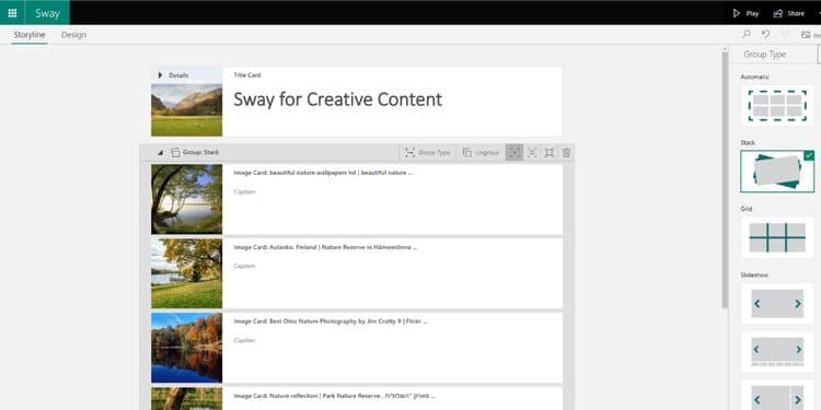 صورة لـ أفضل ميزات Microsoft Sway لإنشاء تقارير وعروض تقديمية تفاعلية | 1FO2NNy4aWYdkzJ9j9c9gUA-DzTechs