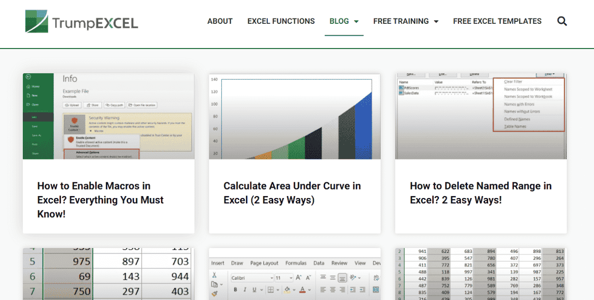 صورة لـ أهم مواقع الويب والمدونات لتعلم نصائح وحيل Excel | 1JujazsysoAzLHSuvXv2p0A-DzTechs